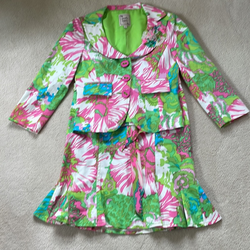 Nanette Lepore Tropical Flower Suit